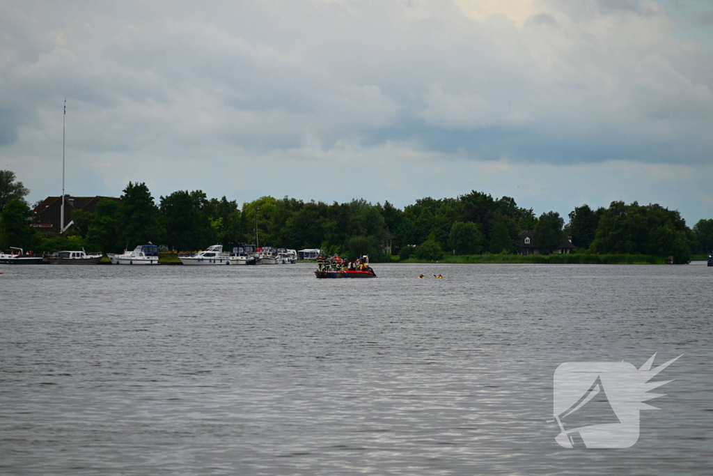 Diverse teams ingezet bij waterongeval