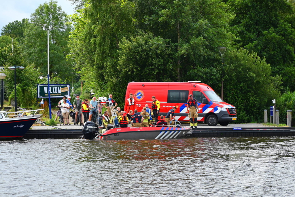 Diverse teams ingezet bij waterongeval