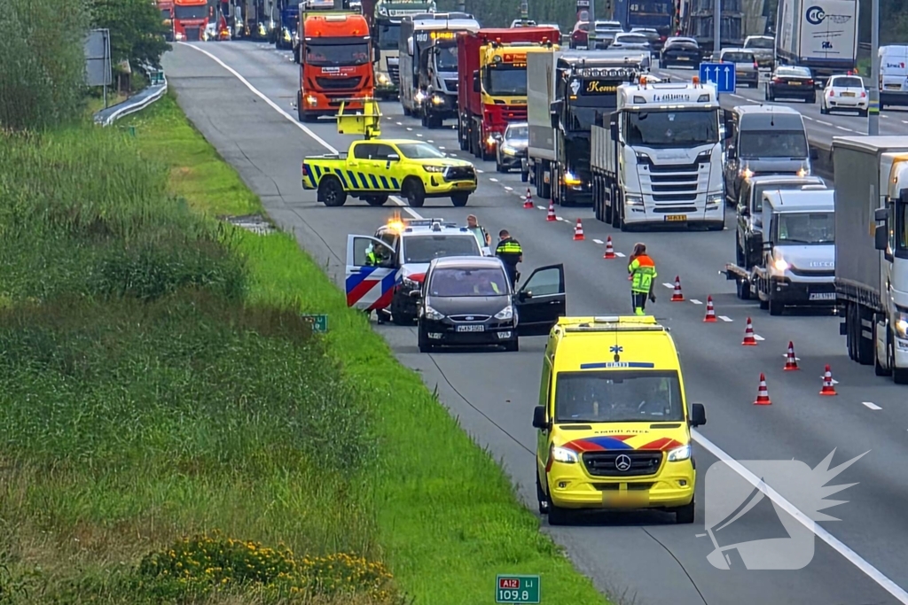 Verkeershinder door paniekaanval van bestuurder