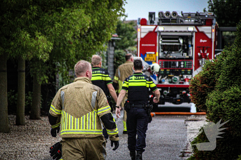 Grote schuurbrand succesvol geblust