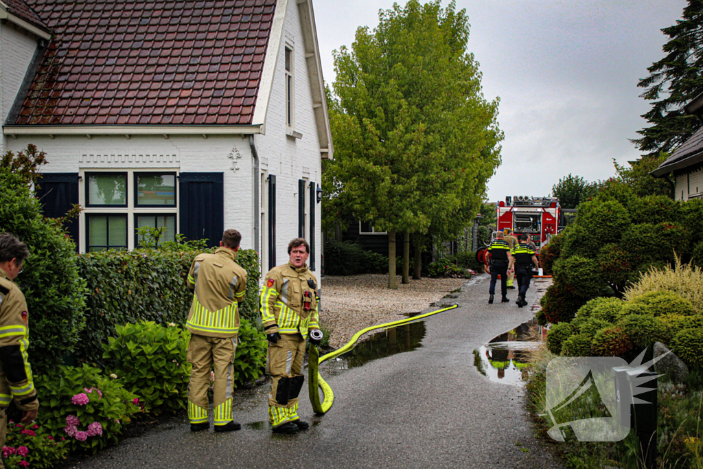 Grote schuurbrand succesvol geblust