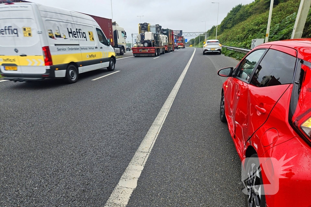 Ongeval leidt tot blikschade