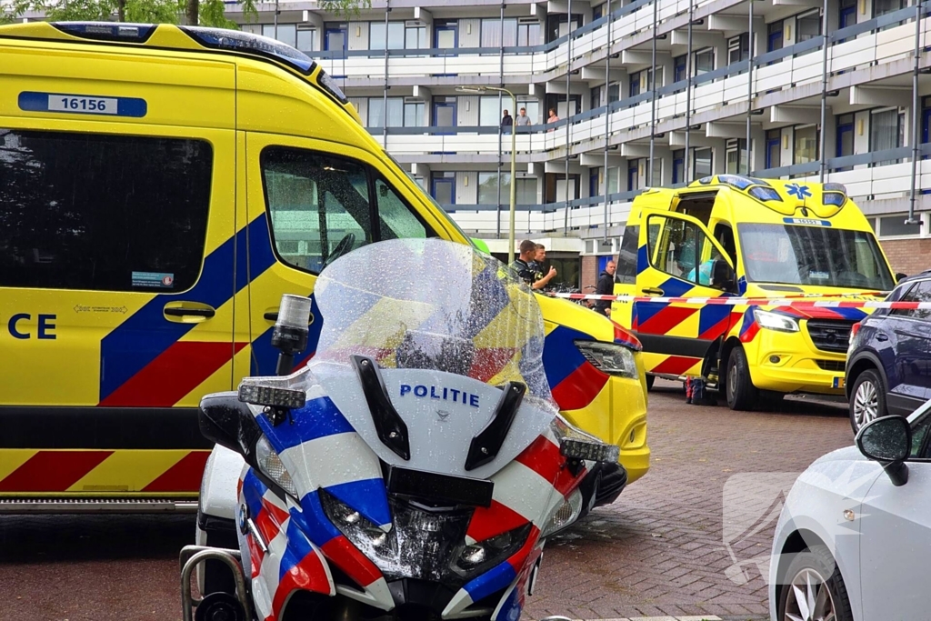 Persoon spoedig naar ziekenhuis