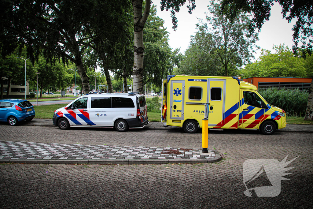 Fietser gewond door voorrangsfout