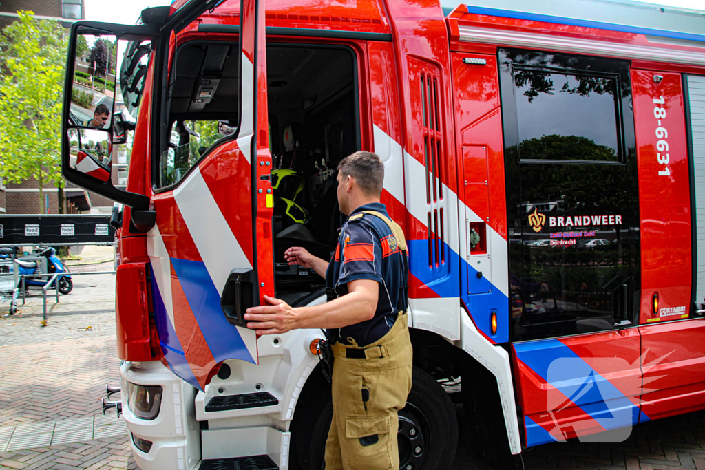 Brand nacontrole uitgevoerd