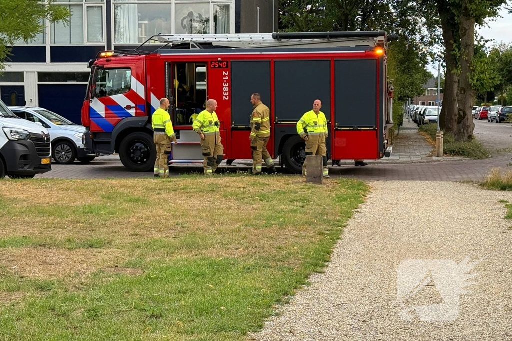 Containerbrand snel geblust