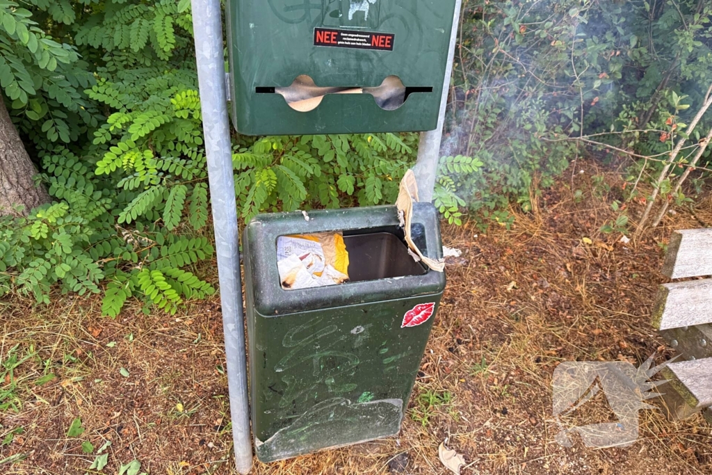 Containerbrand snel geblust