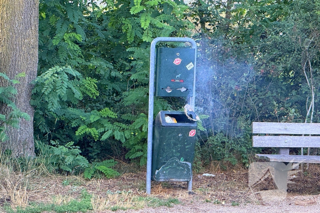 Containerbrand snel geblust