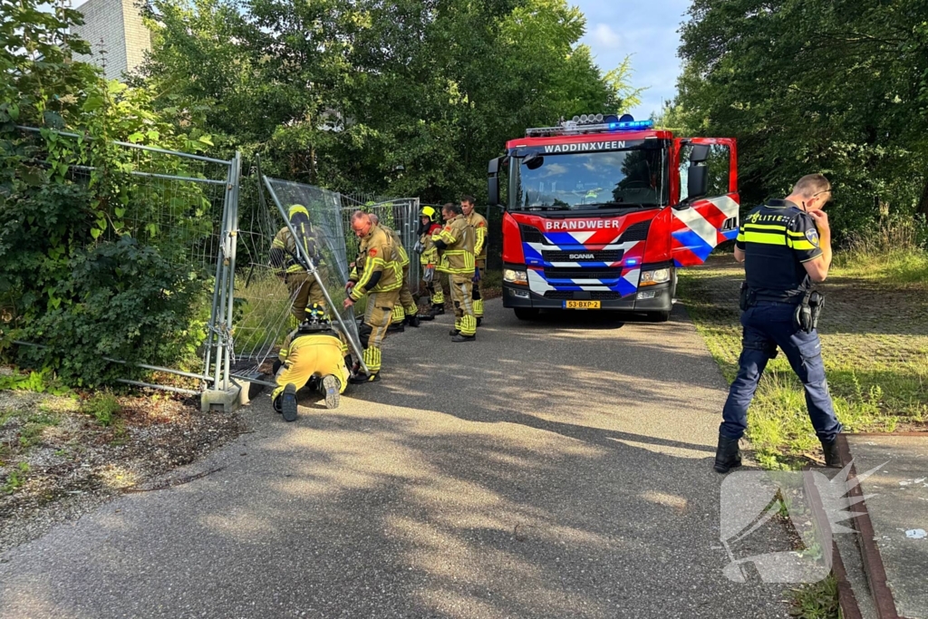 Wederom brand in slooppand