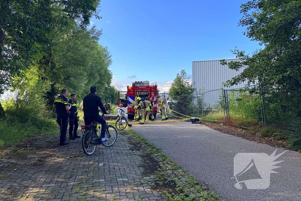 Wederom brand in slooppand