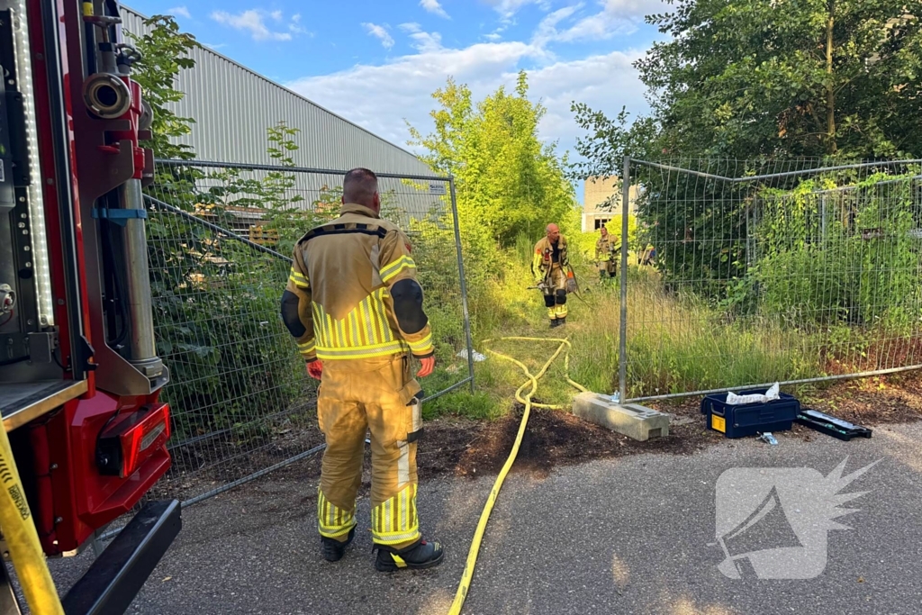 Wederom brand in slooppand
