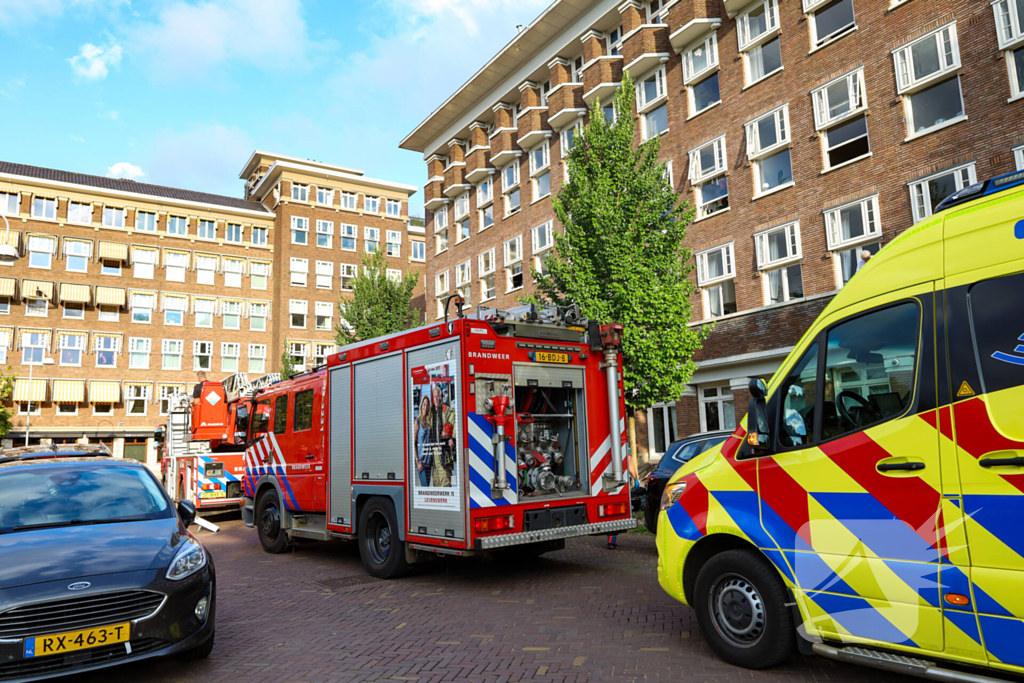 Woningbrand snel onder controle, enkele personen nagekeken
