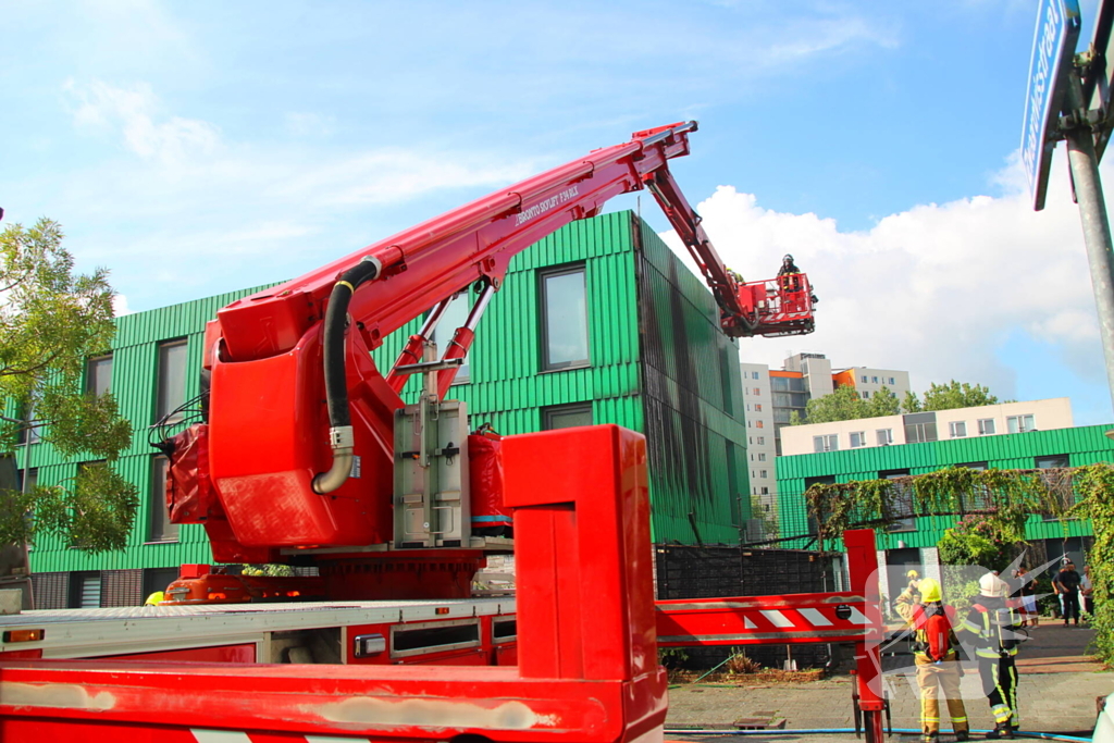 Snelle opschaling voor woningbrand