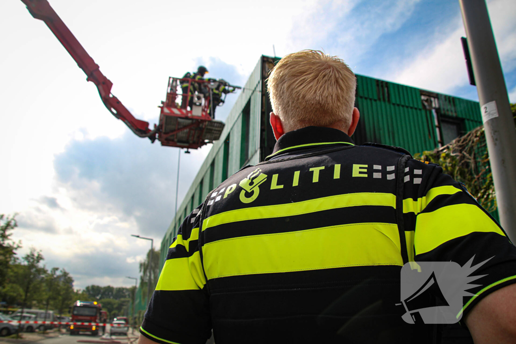 Snelle opschaling voor woningbrand