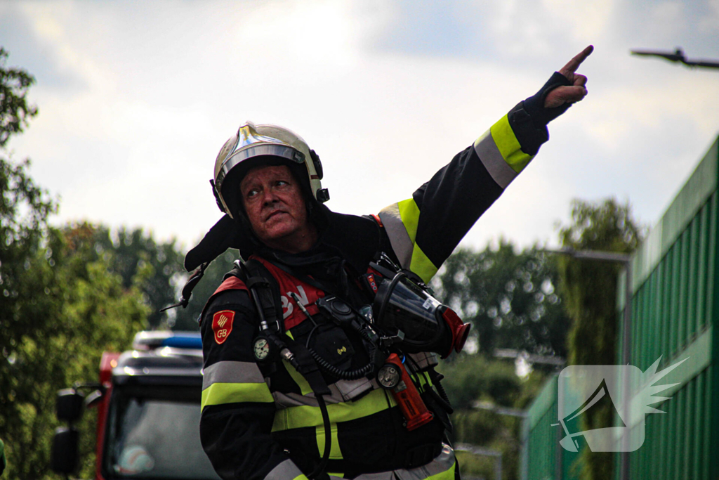 Snelle opschaling voor woningbrand