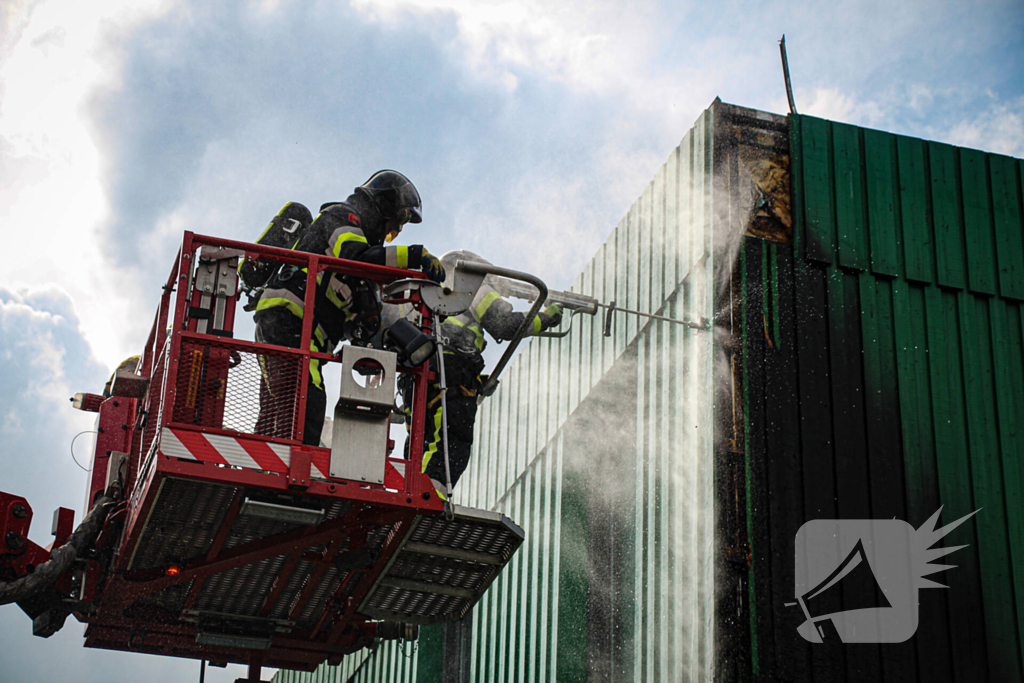 Snelle opschaling voor woningbrand