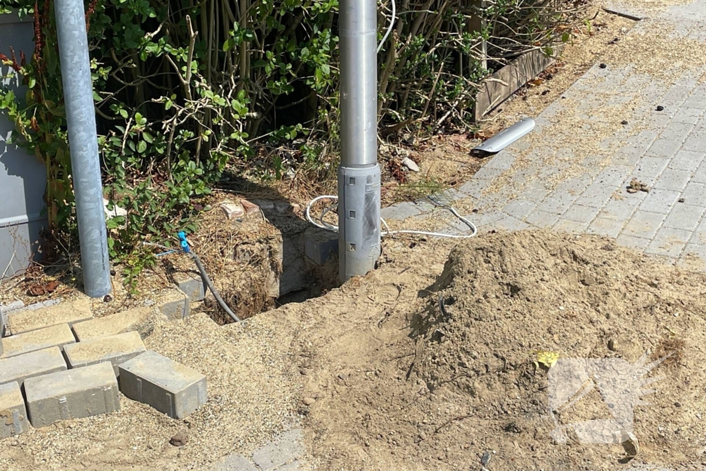 Hulpdiensten in actie na lekkage