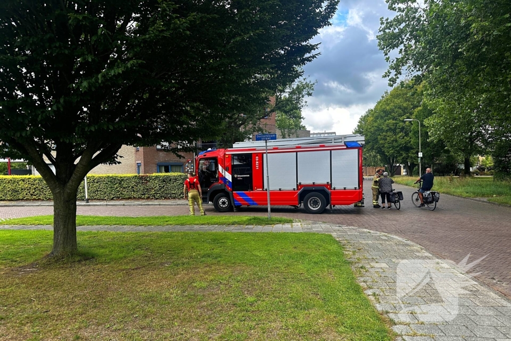 Kortsluiting veroorzaakt brand in pand