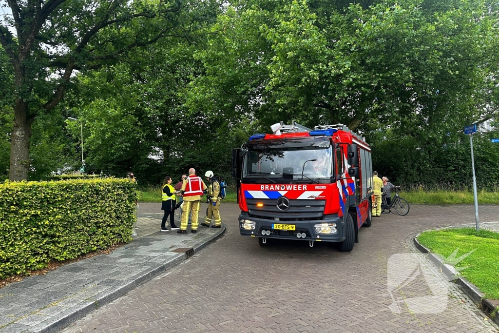 Kortsluiting veroorzaakt brand in pand