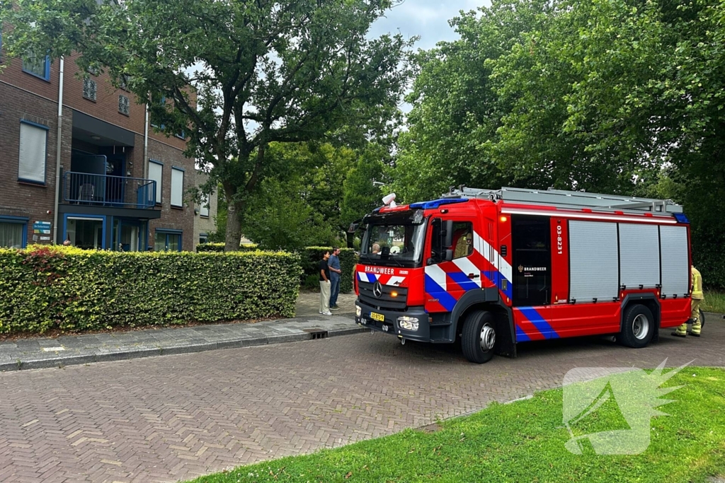 Kortsluiting veroorzaakt brand in pand
