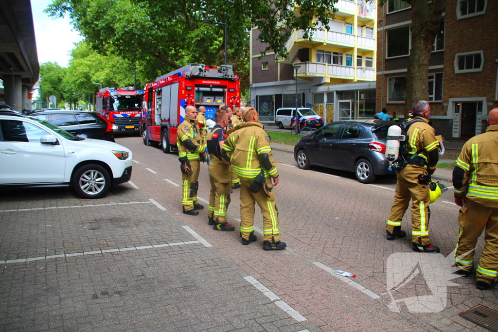 Woningbrand snel geblust
