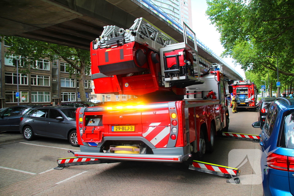 Woningbrand snel geblust