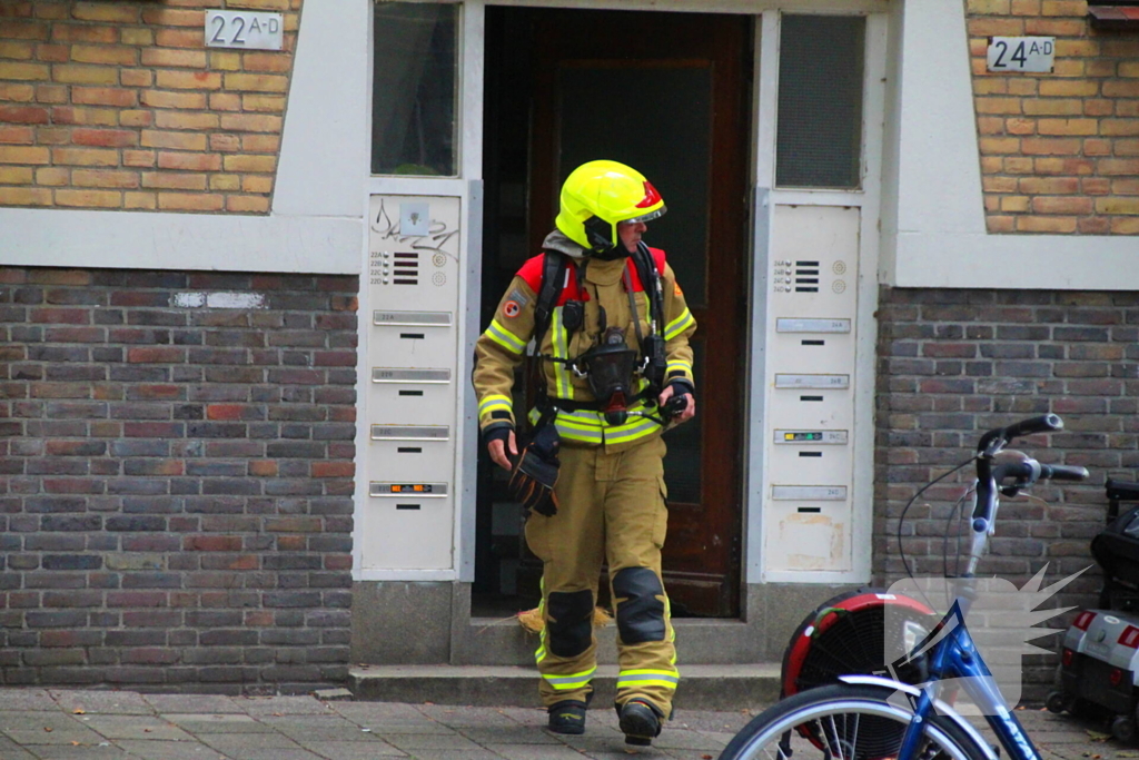 Woningbrand snel geblust