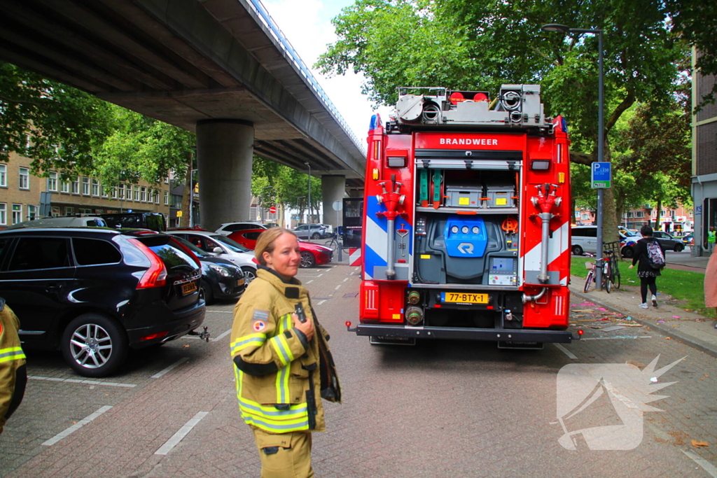 Woningbrand snel geblust