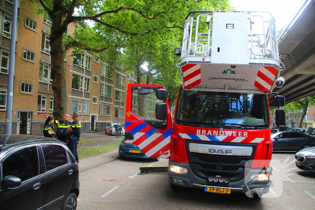 Woningbrand snel geblust