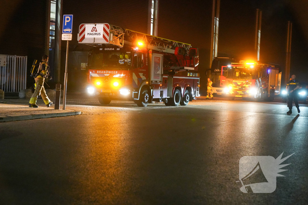 Brand in fabriek snel onder controle