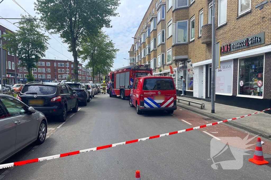 Brandweer bestrijdt incident met gevaarlijke stoffen