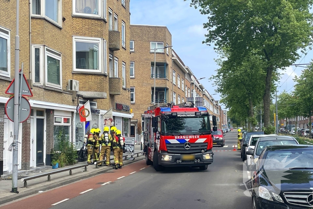 Brandweer bestrijdt incident met gevaarlijke stoffen