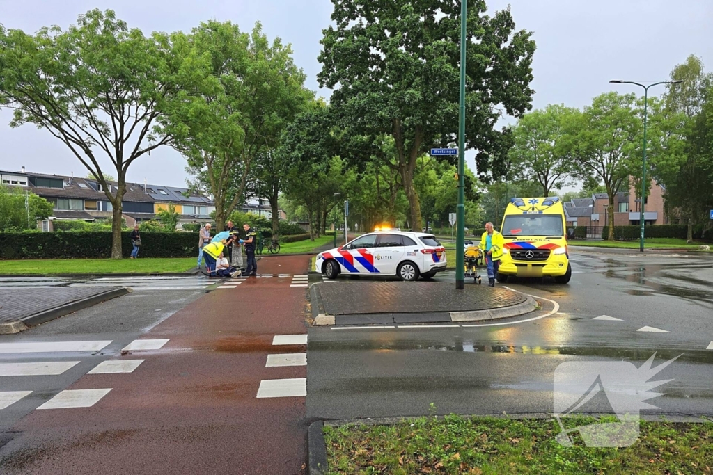 Fietser gewond bij aanrijding met auto