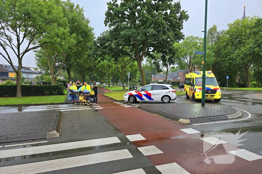 Fietser gewond bij aanrijding met auto