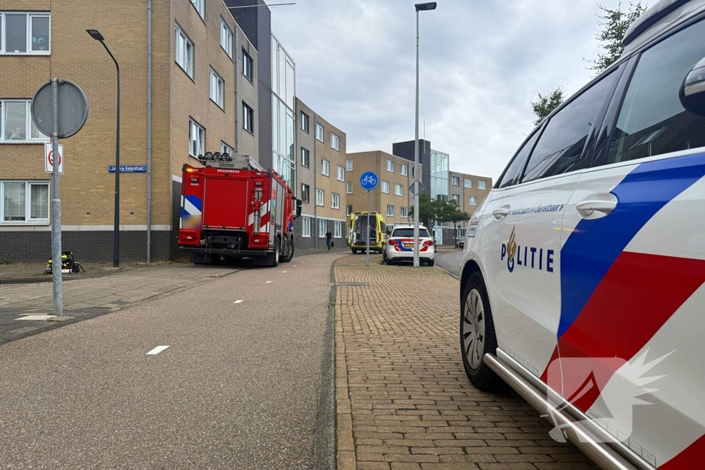 Medische noodsituatie in appartement leidt tot inzet traumahelikopter