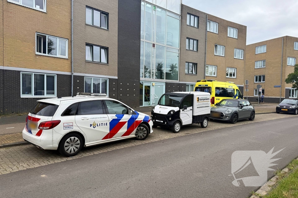 Medische noodsituatie in appartement leidt tot inzet traumahelikopter