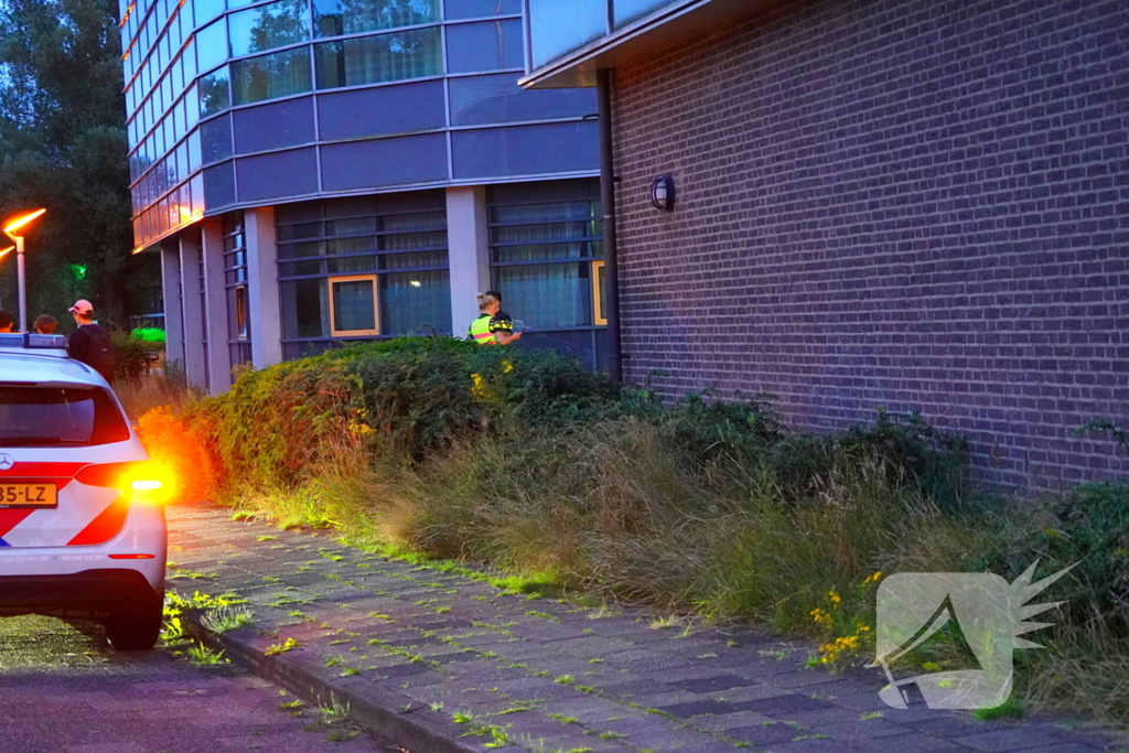 Politie treft baldadige jeugd aan