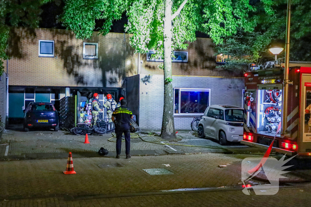 Explosie in woning leidt tot aanzienlijke schade