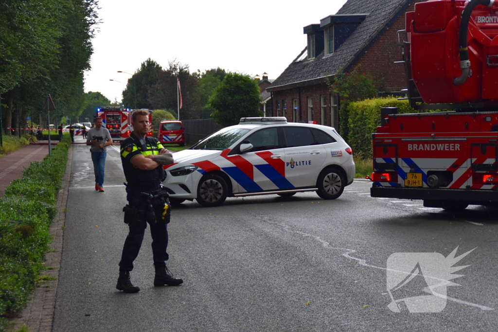 Brand overslag in schuur voorkomen