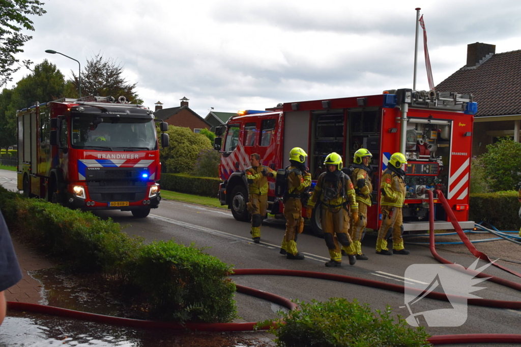 Brand overslag in schuur voorkomen
