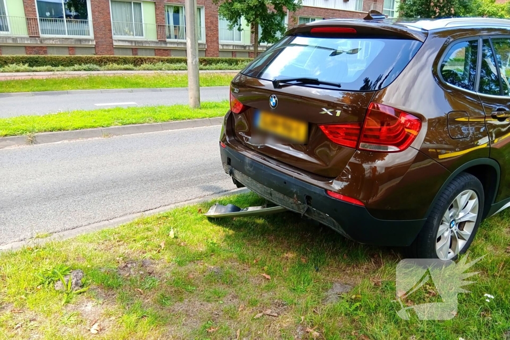 Kop-staartbotsing in de middag