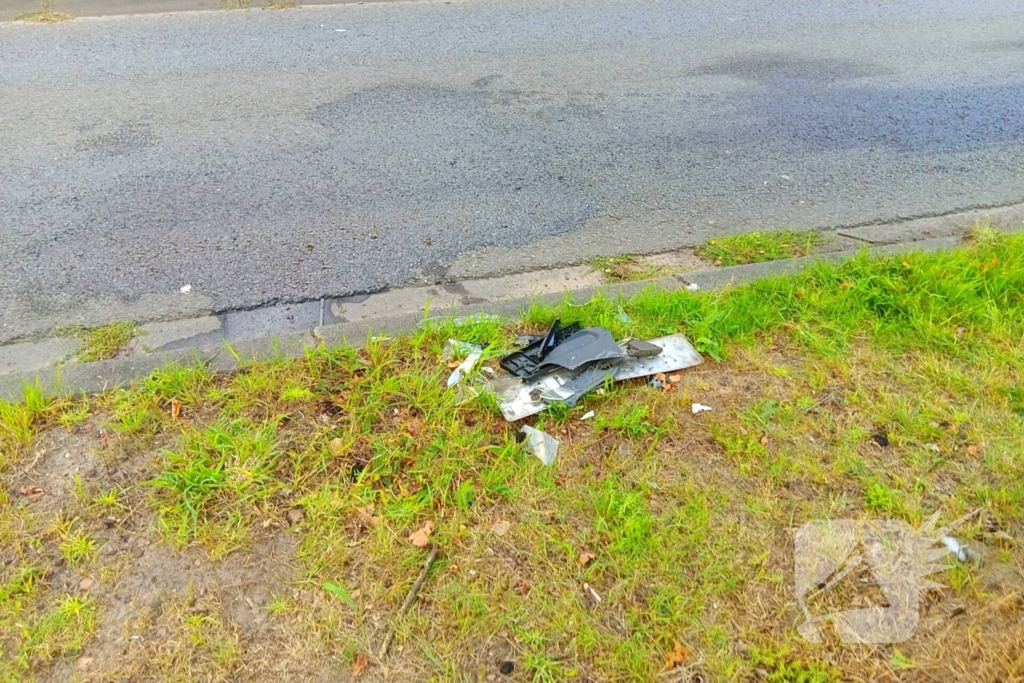 Kop-staartbotsing in de middag