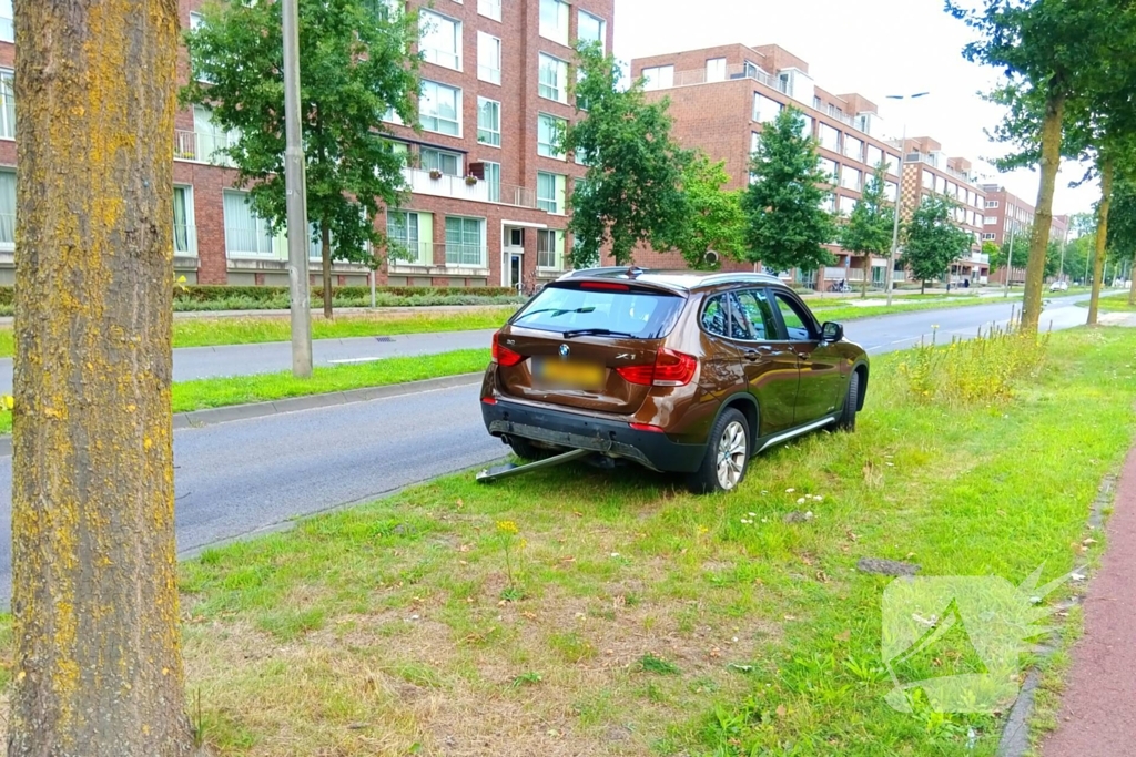 Kop-staartbotsing in de middag