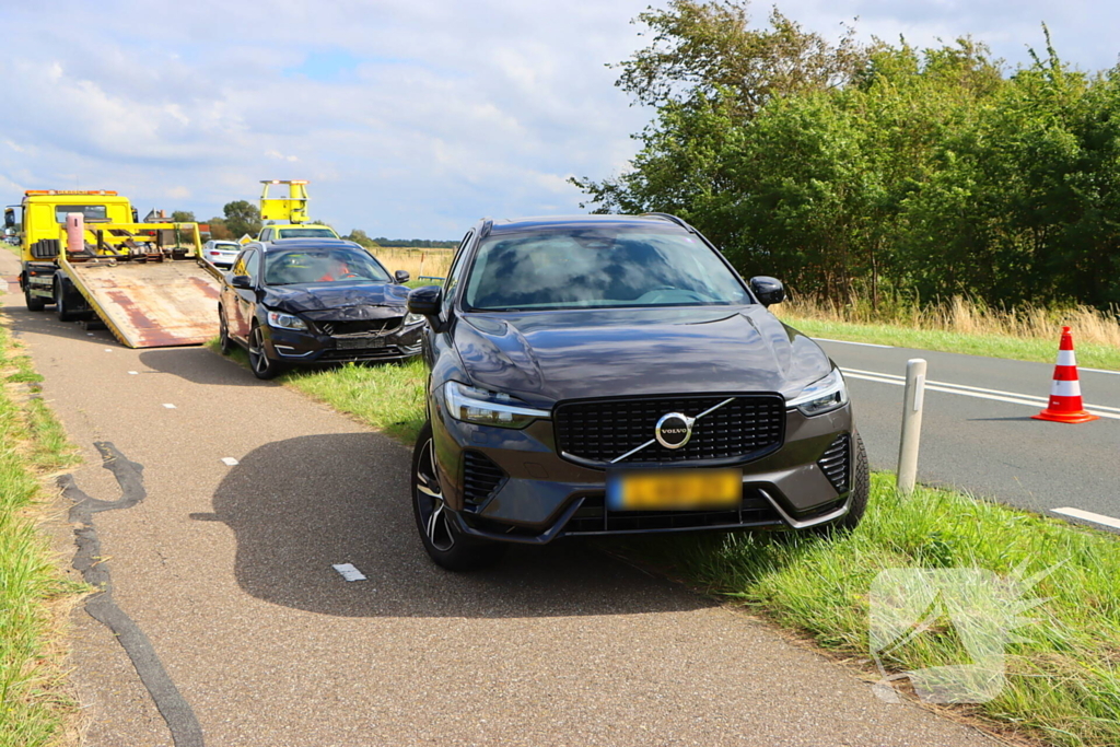 Kop-staartbotsing zonder slachtoffers