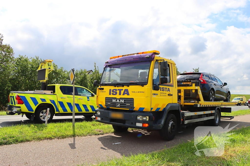 Kop-staartbotsing zonder slachtoffers