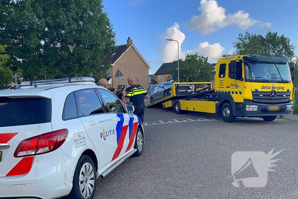 Brommerrijder zwaargewond bij aanrijding
