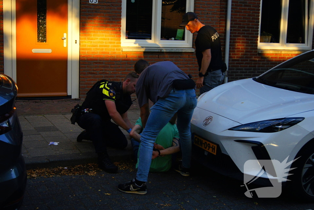 Politie zet taser in bij arrestatie