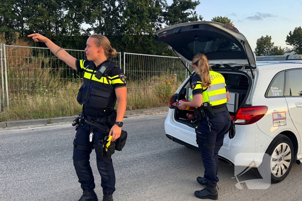 Scooter en pallet verwoest door brand