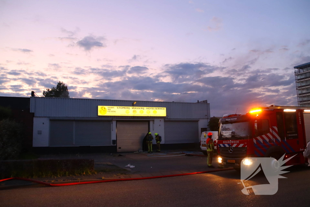 Brand veroorzaakt rookontwikkeling