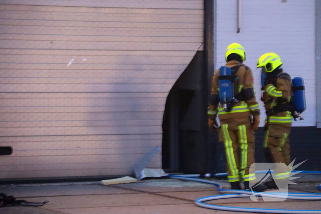 Brand veroorzaakt rookontwikkeling